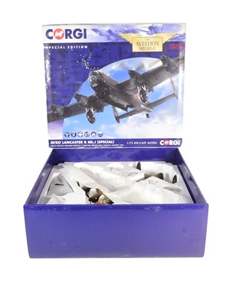 Lot 179 - LIMITED EDITION CORGI AVRO LANCASTER DIE-CAST MODEL PLANE