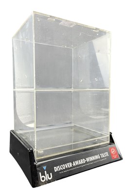 Lot 18 - BLU VAPE - MODERN SHOP DISPLAY / CONTER TOP CABINET
