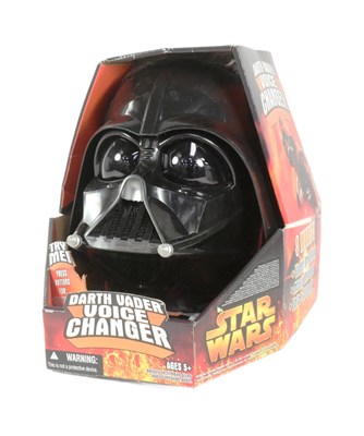 Lot 146 - STAR WARS - DARTH VADER VOICE CHANGER HELMET