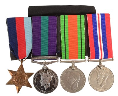 Lot 346 - WWII SECOND WORLD WAR MEDAL GROUP
