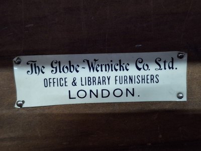 Lot 352 - GLOBE WERNICKE - EARLY 20TH CENTURY SIX-TIER BARRISTER'S STACKING BOOKCASE