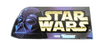 Lot 148 - STAR WARS - VINTAGE 1997 KENNER SHOP DISPLAY DOUBLE SIDED SIGN