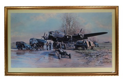 Lot 325 - AFTER DAVID SHEPHERD - LIMITED EDITION PRINT - WINTER OF 43