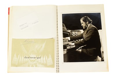 Lot 150 - MUSICIANS - LARGE ALBUM OF MID-CENTURY MUSICIAN AUTOGRAPHS