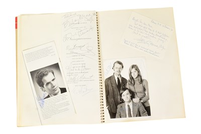 Lot 150 - MUSICIANS - LARGE ALBUM OF MID-CENTURY MUSICIAN AUTOGRAPHS