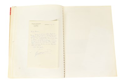 Lot 150 - MUSICIANS - LARGE ALBUM OF MID-CENTURY MUSICIAN AUTOGRAPHS