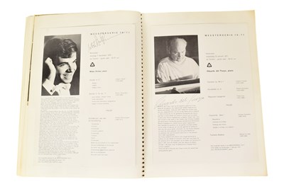 Lot 150 - MUSICIANS - LARGE ALBUM OF MID-CENTURY MUSICIAN AUTOGRAPHS