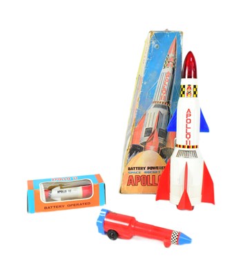 Lot 694 - RETRO TOYS - X3 APOLLO 11 SPACE RELATED TOYS