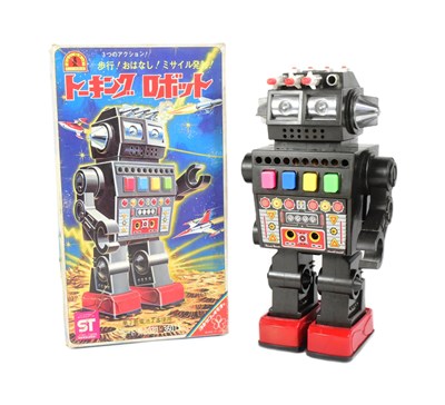 Lot 699 - RETRO TOYS - VINTAGE JAPANESE YONEZAWA TALKING ROBOT