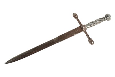 Lot 76 - VICTORIAN LEFT HANDED DAGGER