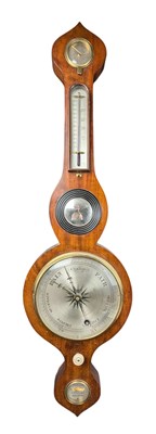 Lot 422 - BRAHAM OPTICIAN, BRISTOL - EARLY 20TH CENTURY MAHOGANY CASED BAROMETER