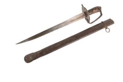 Lot 28 - 19TH CENTURY MODIFIED BRITISH 1796 PATTERN CAVALRY SWORD