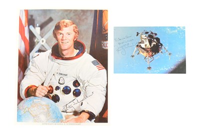 Lot 162 - SPACE - RUSSELL ' RUSTY ' SCHWEICKART - SIGNED NASA PORTRAIT