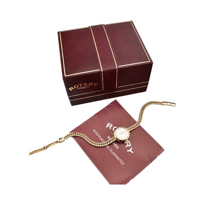 Lot 324 - HALLMARKED 9CT GOLD BENTIMA STAR WRISTWATCH