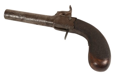 Lot 38 - 19TH CENTURY PERCUSSION CAP POCKET PISTOL