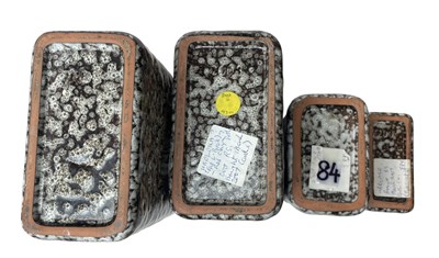 Lot 3 - MAREI KERAMIK - CHIMNEY MODELS - FOUR GRADUATING VASES