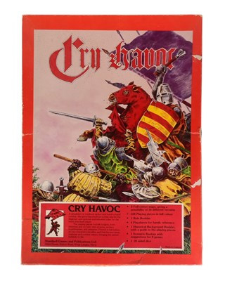Lot 651 - BOARD GAMES - VINTAGE CRY HAVOC MEDIEVAL TACTICS BOARD GAME