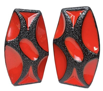 Lot 45 - ROTH KERAMIK - MODEL 311 - PAIR OF 1960S WEST GERMAN VASES