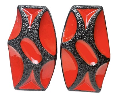 Lot 45 - ROTH KERAMIK - MODEL 311 - PAIR OF 1960S WEST GERMAN VASES