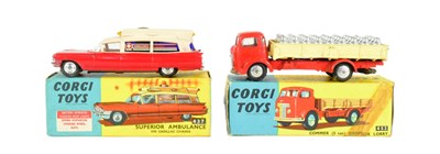 Lot 115 - DIECAST - X2 VINTAGE CORGI TOYS BOXED DIECAST MODELS