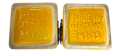 Lot 33 - FÖHR KERAMIK - MODEL 341 - PAIR OF WEST GERMAN VASES
