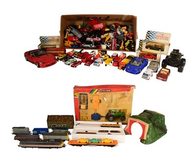 Lot 468 - COLLECTION OF MODEL RAILWAY & DIECAST MODELS