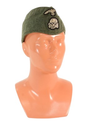 Lot 370 - WWII SECOND WORLD WAR GERMAN WAFFEN SS ENLISTED MANS SIDECAP