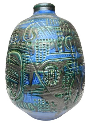 Lot 4 - HEUCKEROTH FOR CARSTENS - MODEL 7087 - PREHISTORIC VASE