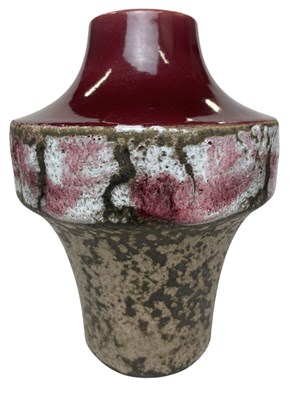 Lot 23 - WEST GERMAN POTTERY - 1960S FAT LAVA VASE