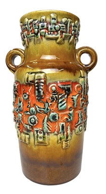 Lot 11 - JOPEKO - MODEL 1806/25 - 1970S WEST GERMAN POTTERY VASE