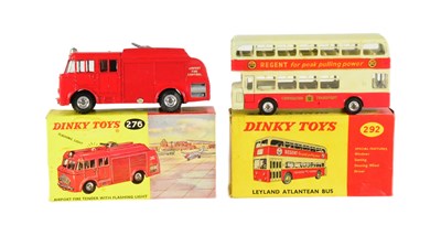 Lot 314 - DIECAST - X2 VINTAGE DINKY TOYS DIECAST MODELS