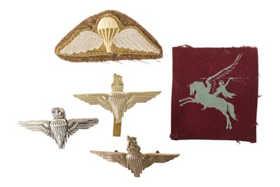 Lot 358 - COLLECTION OF BRITISH PARACHUTE REGIMENT PATCH & BADGES