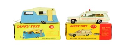 Lot 388 - DIECAST - X2 VINTAGE DINKY TOYS DIECAST MODELS