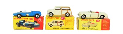 Lot 77 - DIECAST - X3 VINTAGE DINKY TOYS DIECAST MODELS