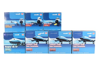 Lot 168 - DIECAST - HOBBYMASTER AVIATION AIRLINER SERIES DIECAST MODELS