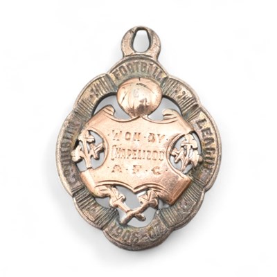 Lot 13 - HALLMARKED IRISH SILVER DUBLIN COUNTY FOOTBALL LEAGUE MEDAL