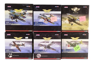 Lot 218 - DIECAST - CORGI AVIATION ARCHIVE DIECAST MODEL PLANES