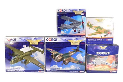 Lot 234 - DIECAST - CORGI AVIATION ARCHIVE DIECAST MODEL PLANES