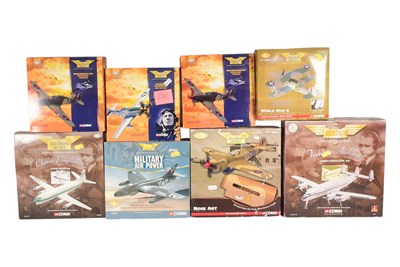 Lot 243 - DIECAST - CORGI AVIATION ARCHIVE DIECAST MODEL PLANES