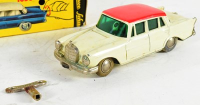 Lot 183 - CLOCKWORK TOYS - X2 VINTAGE SCHUCO CLOCKWORK DIECAST MODELS