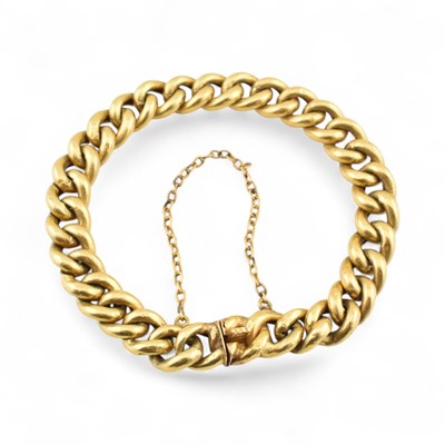Lot 101 - 18CT GOLD BRACELET