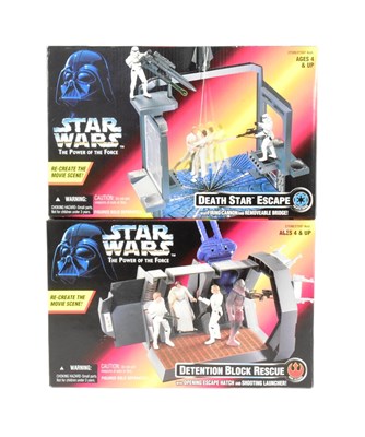 Lot 113 - STAR WARS - POWER OF THE FORCE ACTION FIGURE PLAYSETS