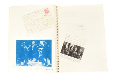 Lot 190 - MUSICIANS - LARGE ALBUM OF MID-CENTURY MUSICIAN AUTOGRAPHS