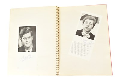 Lot 190 - MUSICIANS - LARGE ALBUM OF MID-CENTURY MUSICIAN AUTOGRAPHS