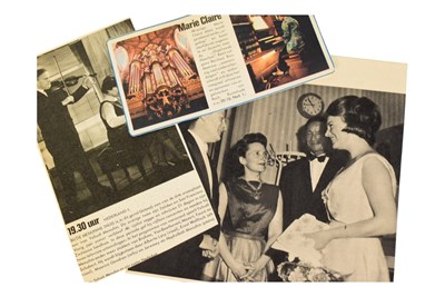 Lot 190 - MUSICIANS - LARGE ALBUM OF MID-CENTURY MUSICIAN AUTOGRAPHS