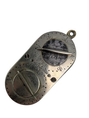 Lot 20 - G. & J. W HAWKLEY - 19TH CENTURY VICTORIAN BRASS HUNTING GAME COUNTER