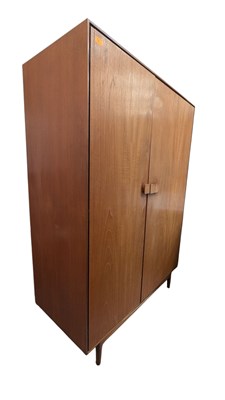Lot 110 - KOFORD LARSON FOR G PLAN FURNITURE - MID CENTURY TEAK WOODEN WARDROBE