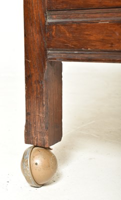 Lot 388 - 17TH CENTURY COMMONWEALTH REVIVAL OAK SINGLE BED FRAME