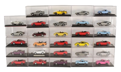 Lot 146 - DIECAST - COLLECTION OF DEAGOSTINI MADE DIECAST MODEL CARS
