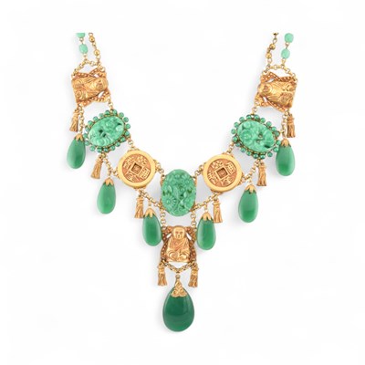 Lot 55 - SIGNED VINTAGE ASKEW LONDON BUDDHA NECKLACE